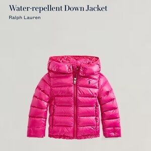 Ralph Lauren Girls Water-repellent Down Jacket